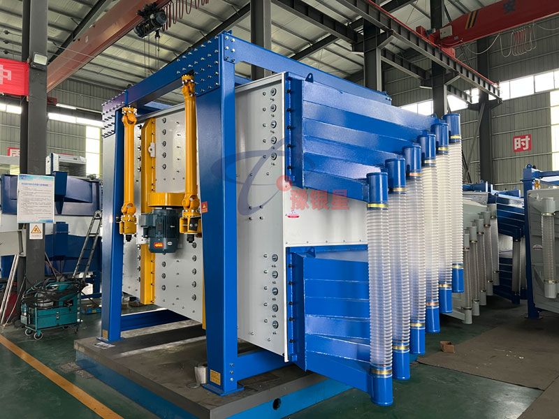 1臺抵多臺！銀星方形搖擺篩助建材企業(yè)產(chǎn)能大幅躍升