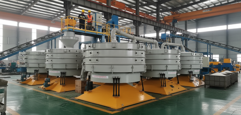 PVC粉末又“抱團(tuán)”停機(jī)？銀星圓形搖擺篩一招破解，效率提升超60%